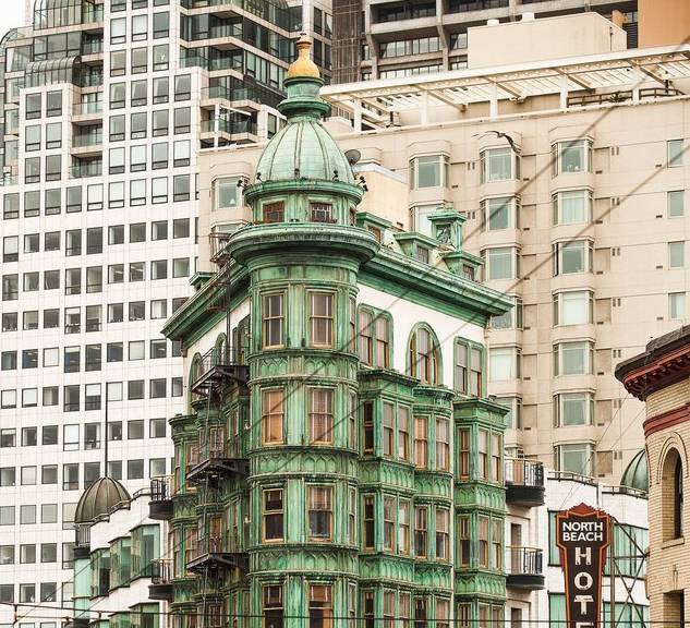 這座城市的建筑藝術感十足