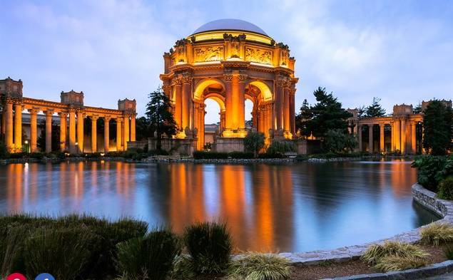 這座城市的建筑藝術感十足