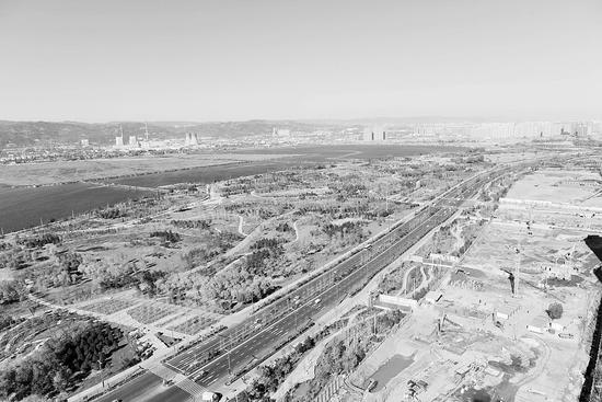 太原市晉陽(yáng)湖東岸建生態(tài)居住景觀區(qū) 