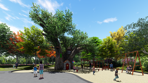 園冶杯專業獎：青山區倒口湖公園景觀設計