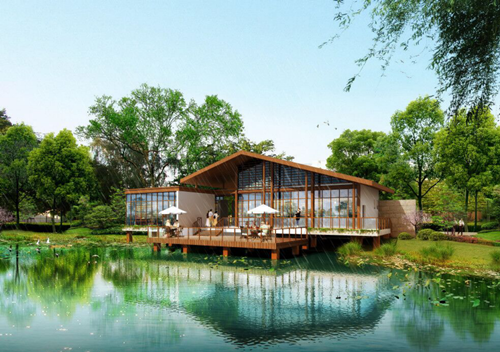 園冶杯專業獎：青山區倒口湖公園景觀設計