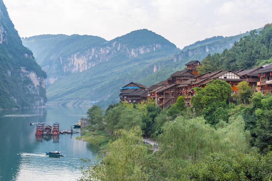 因建水電站這座古鎮(zhèn)成了重慶最美古鎮(zhèn)