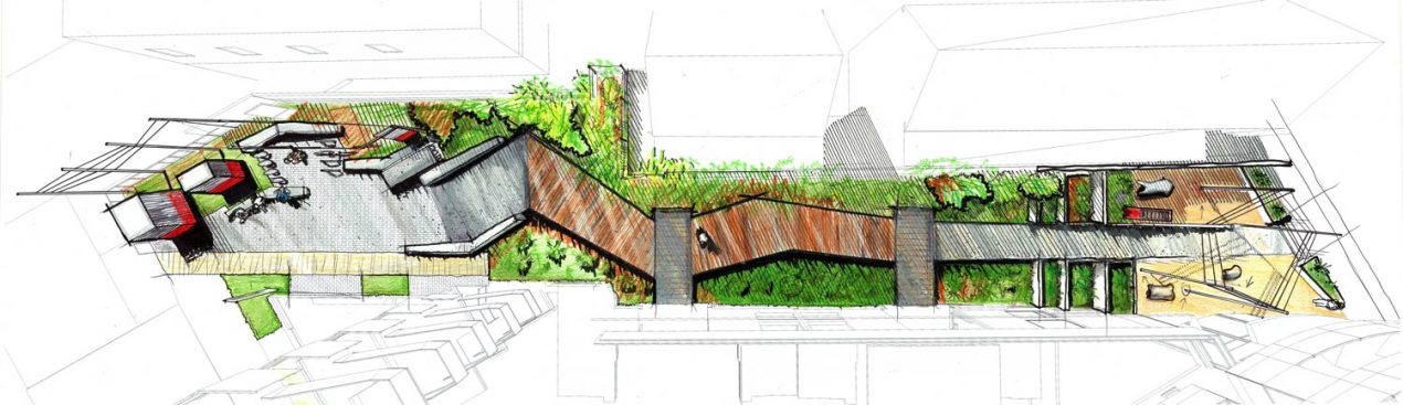 舊金山多帕奇工業遺址景觀改造——繩結步道
