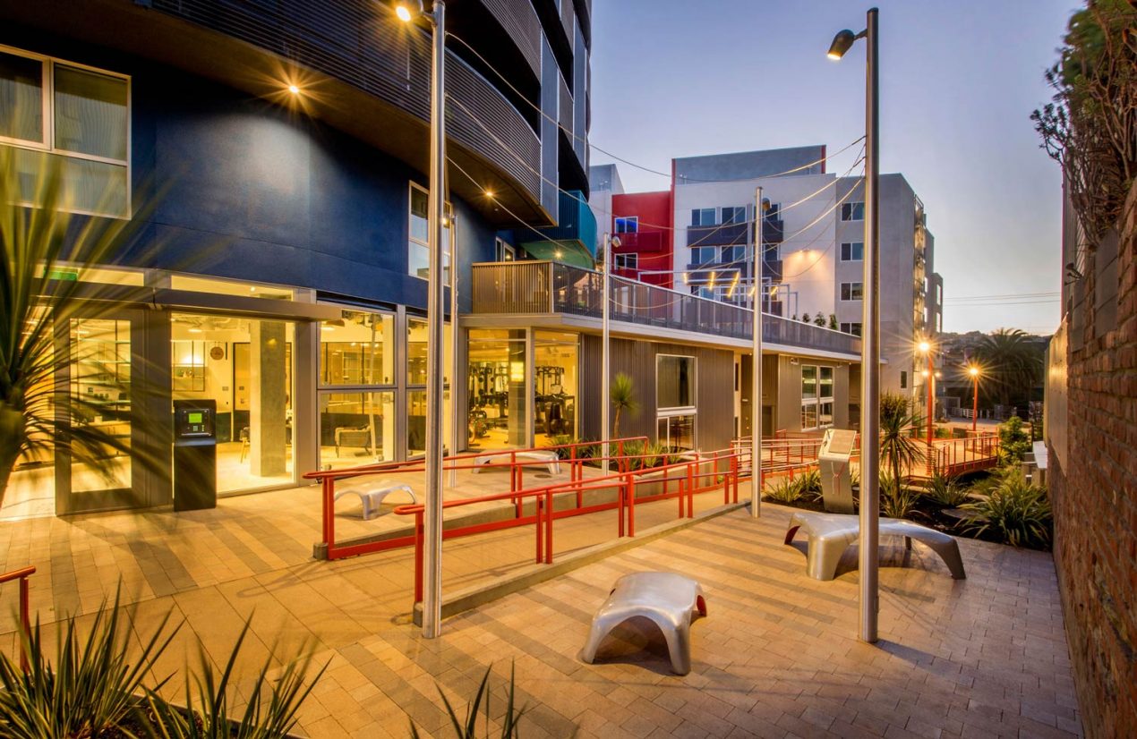 舊金山多帕奇工業遺址景觀改造——繩結步道