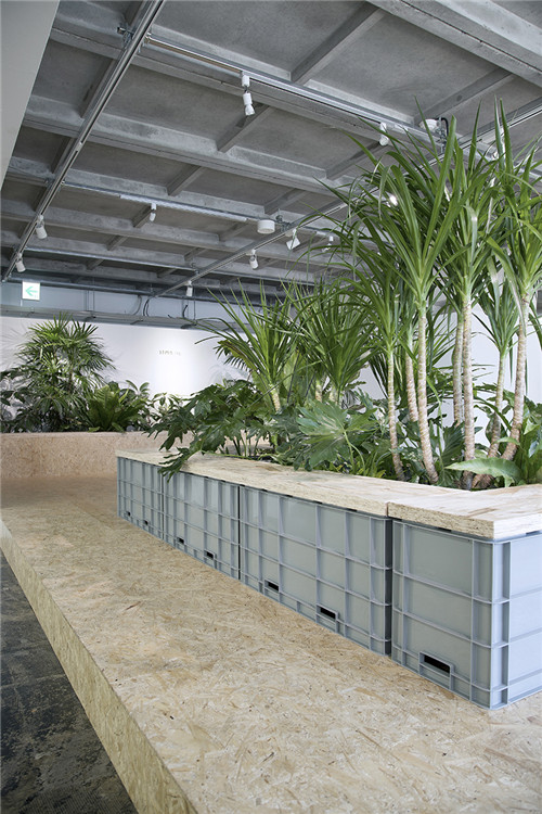 一切從簡(jiǎn)，奈良塑料容器裝扮辦公室設(shè)計(jì)方案