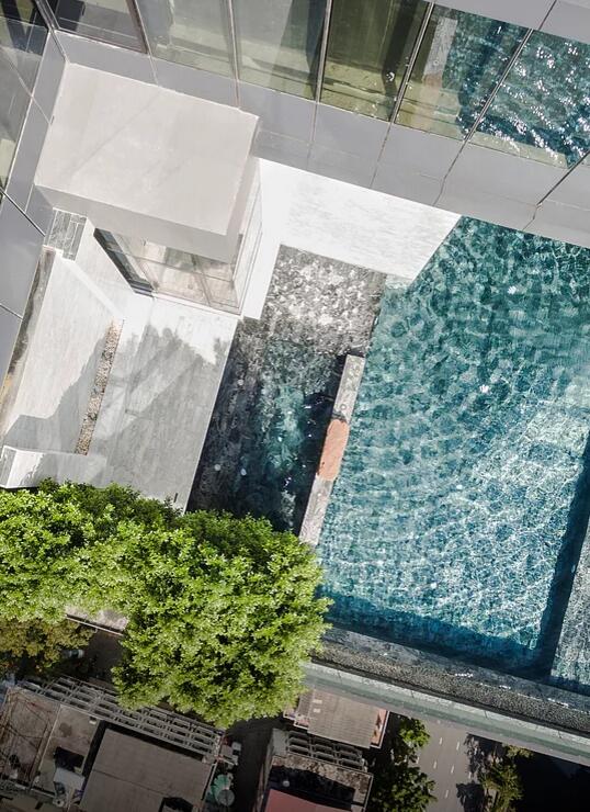 泰國曼谷M Silom住宅區景觀設計