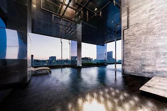 泰國曼谷M Silom住宅區景觀設計