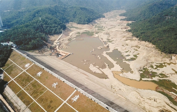廣東梅林水庫改造后庫區(qū)自然景觀更美
