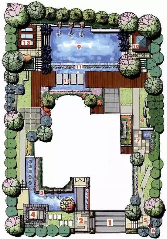 庭院設(shè)計平面圖才是門道