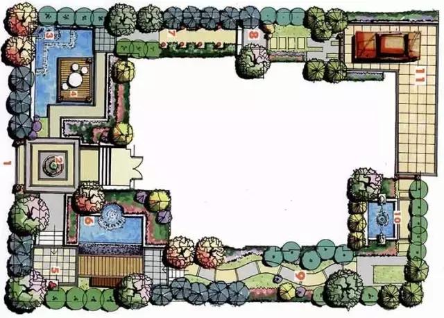 庭院設(shè)計平面圖才是門道