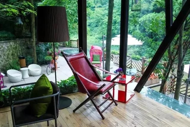 四川青城山設計超棒的民宿