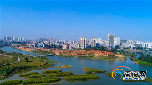 海口最大濕地公園——美舍河鳳翔濕地公園