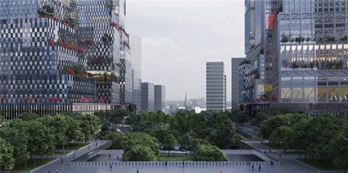 充滿綠意——深圳北站商務區城市設計