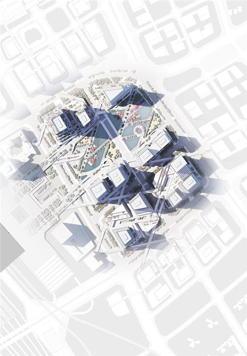 充滿綠意——深圳北站商務區城市設計