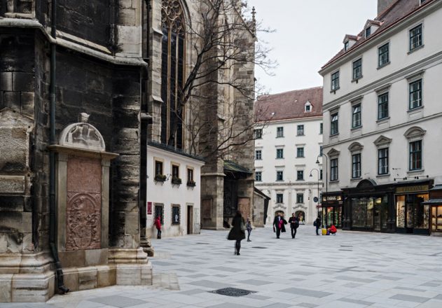 羅馬鋪裝塑造維也納中心迷人城市空間