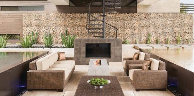 使用石頭和鐵絲構成優雅景觀的10種方法