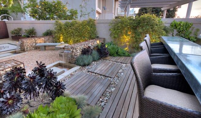 使用石頭和鐵絲構成優雅景觀的10種方法