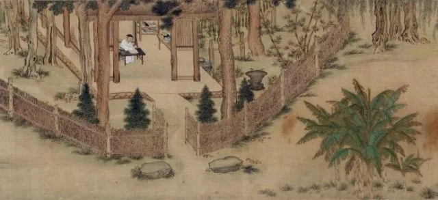 從宋代古畫中學習園林植物配置要點!