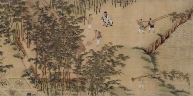 從宋代古畫中學習園林植物配置要點!