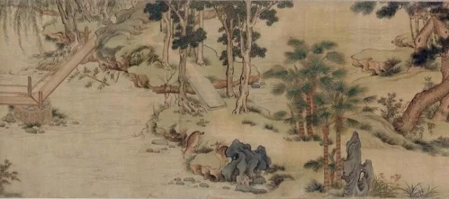 從宋代古畫中學習園林植物配置要點!