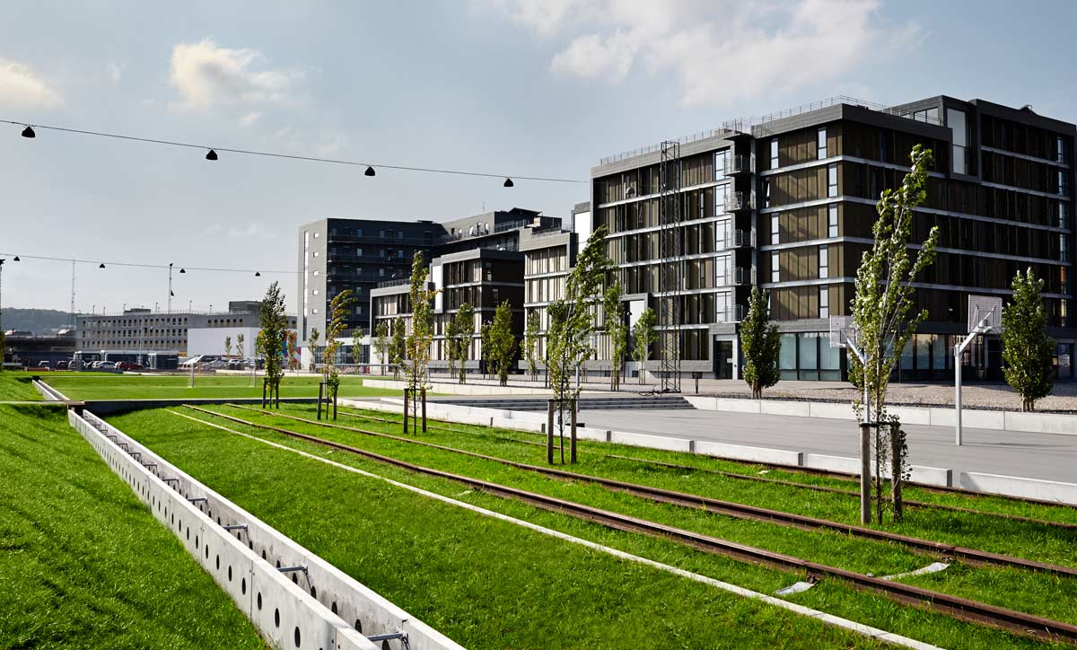 丹麥Godsbanearealet可持續(xù)景觀的規(guī)劃設(shè)計(jì)