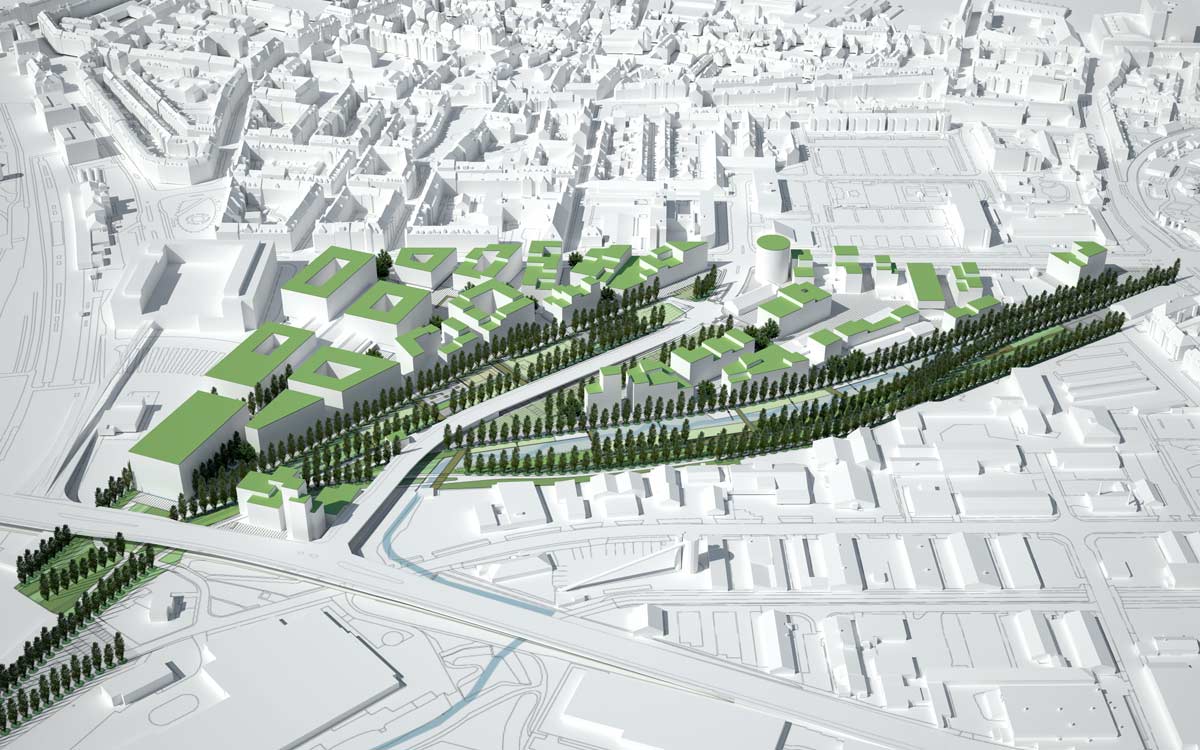 丹麥Godsbanearealet可持續(xù)景觀的規(guī)劃設(shè)計(jì)