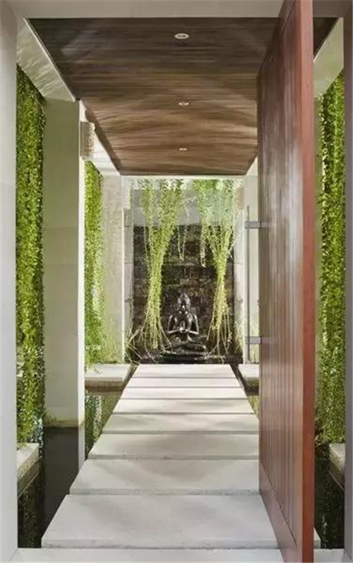 民宿庭院入口可以設計成這樣