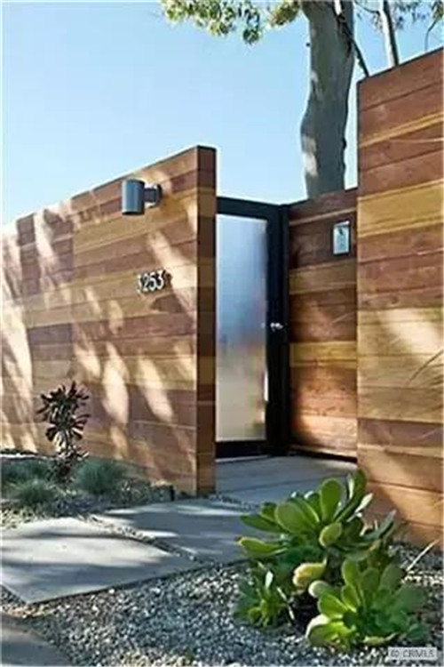 民宿庭院入口可以設計成這樣