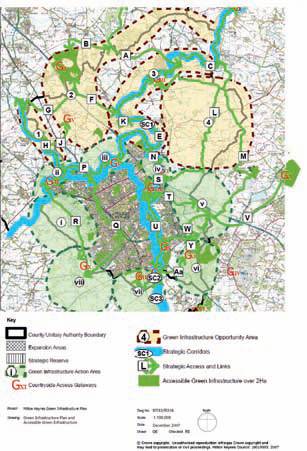健康規(guī)劃：英國綠色基礎(chǔ)設(shè)施（GI）規(guī)劃原則