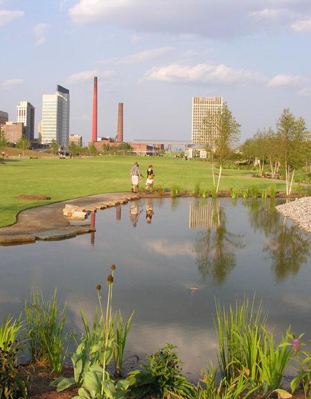 公園也可用作綠色基礎設施