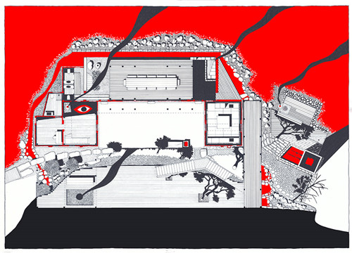 叢林中廢棄農(nóng)舍改造而成的自然住宅