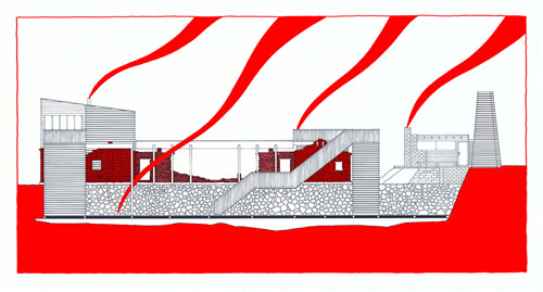 叢林中廢棄農(nóng)舍改造而成的自然住宅