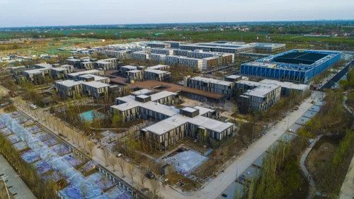 雄安市民服務中心辦公樓掛牌 設計大師打造