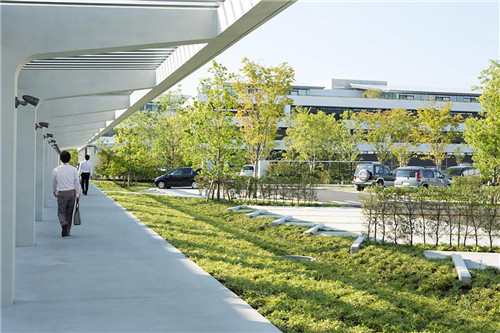 日本代市互助保險(xiǎn)公司辦公環(huán)境景觀設(shè)計(jì)