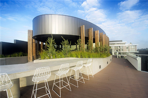 相思廣場住宅區(qū)邀請公眾參與激活的公共空間