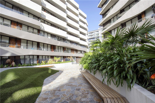 相思廣場住宅區(qū)邀請公眾參與激活的公共空間