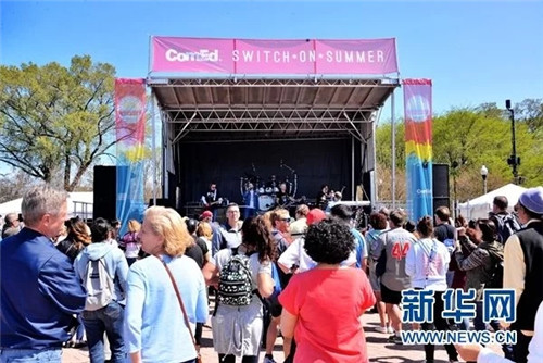 芝加哥“白金漢噴泉”正式啟動