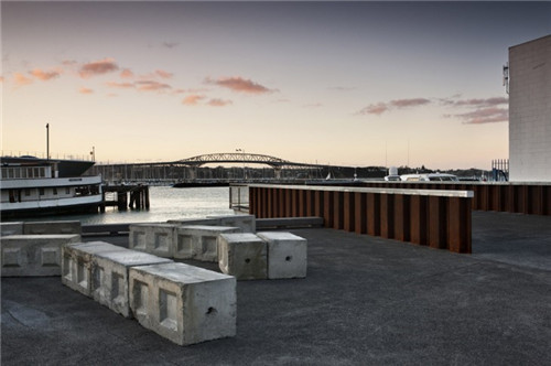 奧克蘭海濱工業區北碼頭長廊濱水景觀的改造
