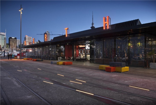 奧克蘭海濱工業區北碼頭長廊濱水景觀的改造