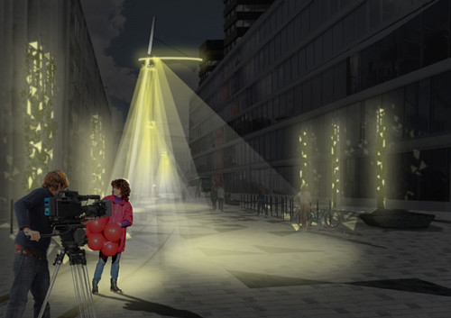 陰暗庭院變身閃亮城市空間——挪威卑爾根Odd Frantzens廣場景觀