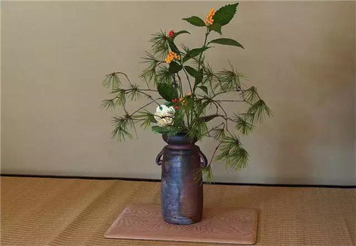 插花入瓶，生活在野