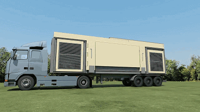 超高級移動別墅 可折疊裝上車