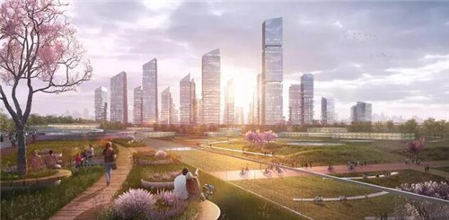 多圖詳解武漢長江新城起步區城市設計概念