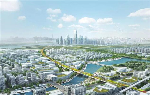 多圖詳解武漢長江新城起步區城市設計概念