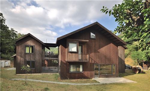 中國農(nóng)村一棟具有懷舊情懷的民居