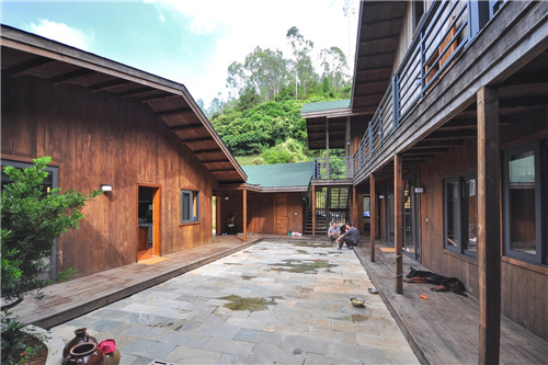 中國農(nóng)村一棟具有懷舊情懷的民居