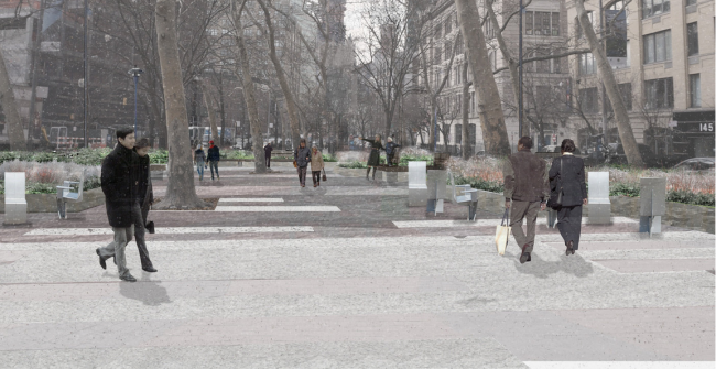 美國紐約市春街公園景觀設計