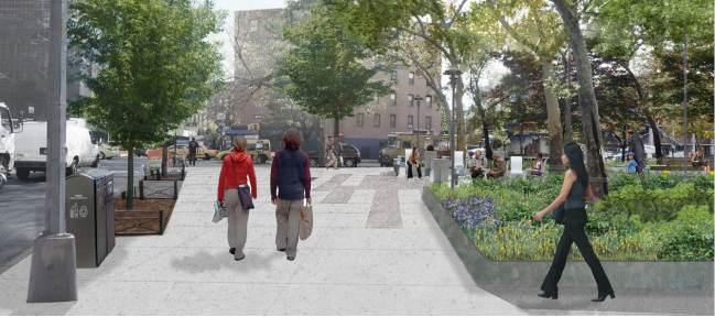 美國紐約市春街公園景觀設計