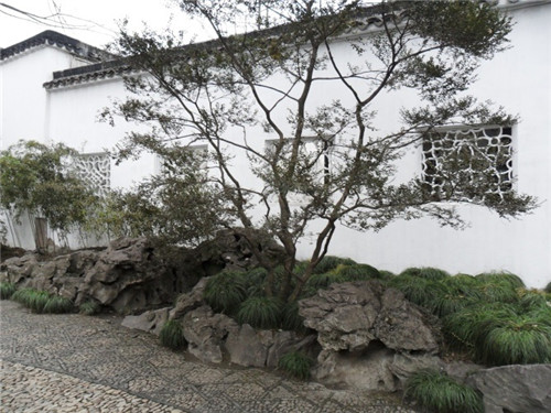 中式園林中的景觀小品