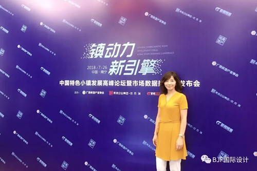 寇航女士受邀參加中國特色小鎮發展高峰論壇并發表主旨演講